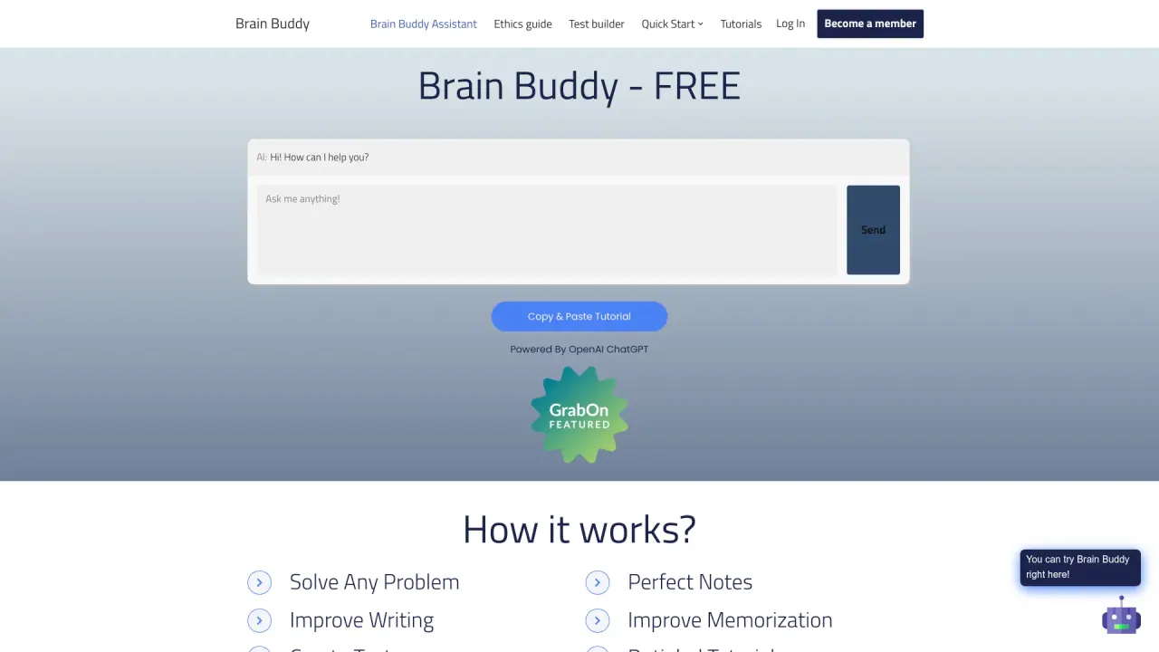 Buddy screenshot