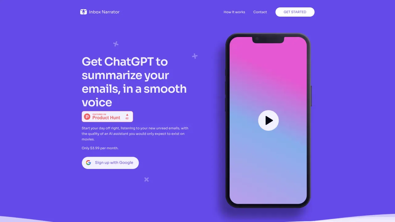 Inboxnarrator screenshot