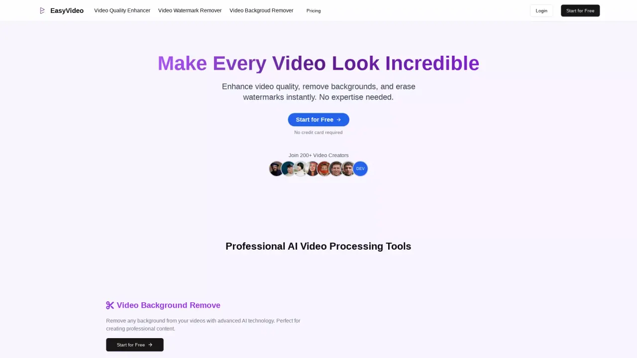 EasyVideo screenshot