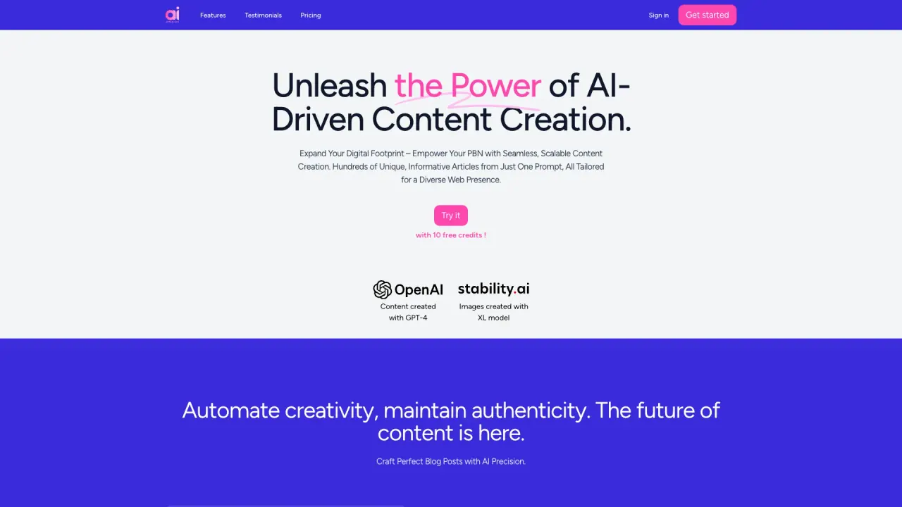 AIrticle-flow screenshot