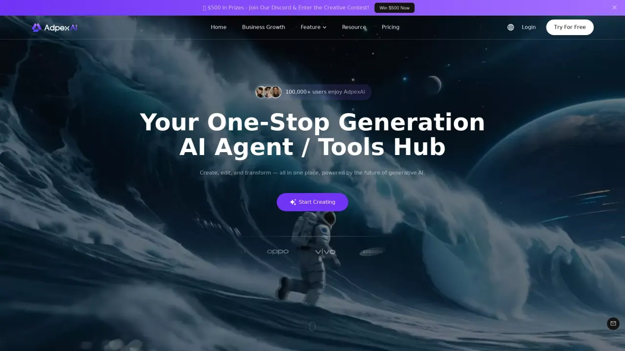 AdpexAI screenshot