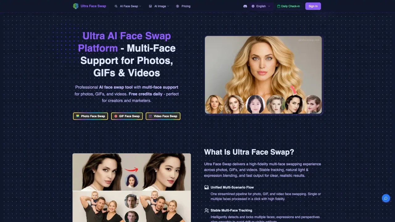 Ultra Face Swap screenshot