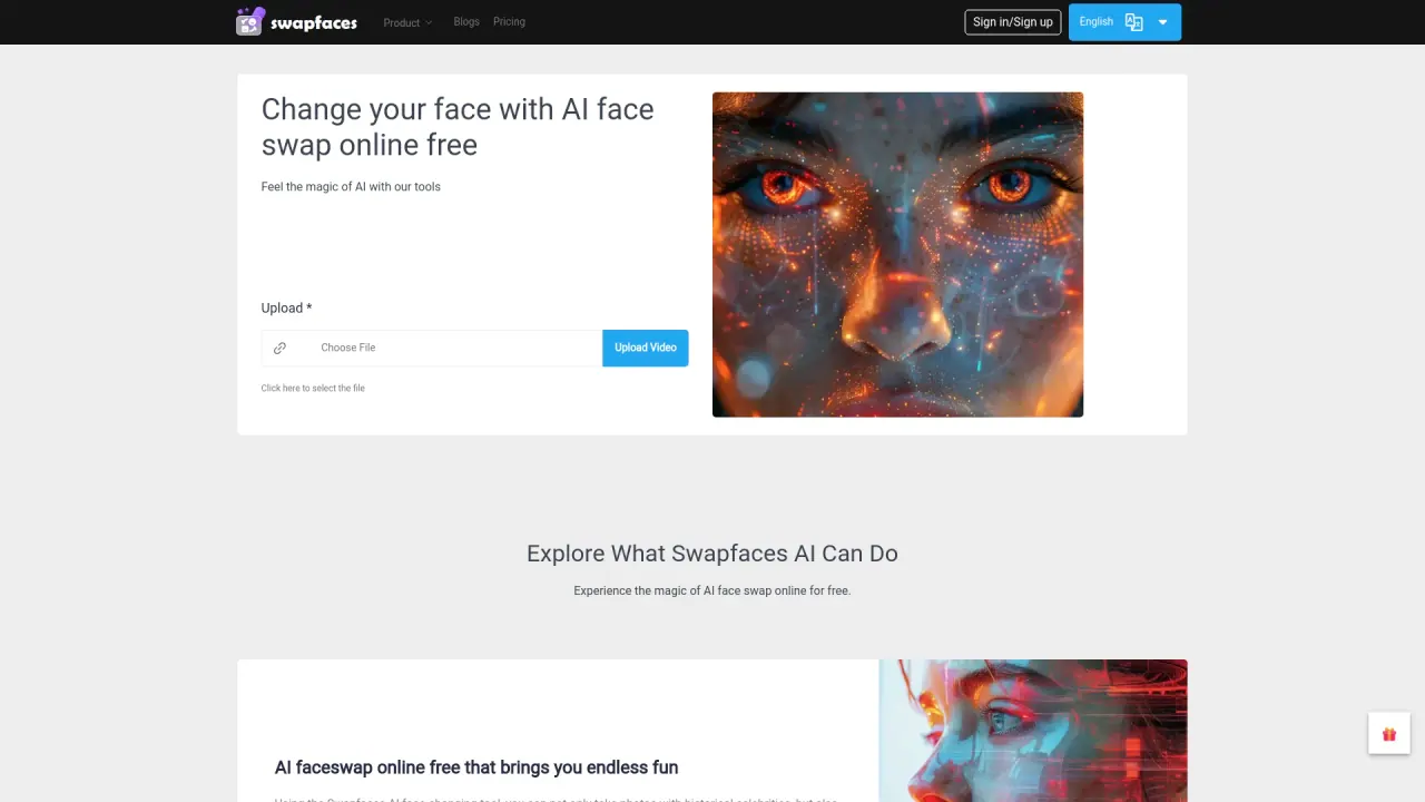 SwapFaces AI screenshot