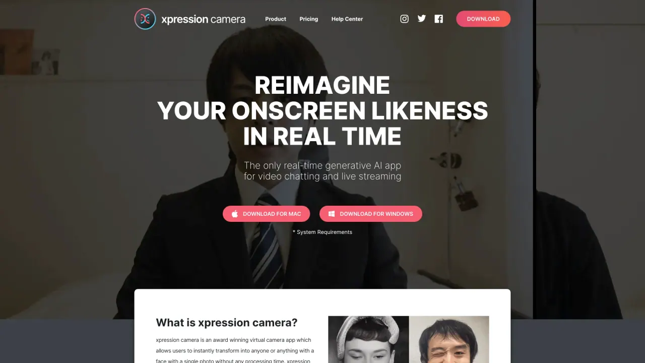 Xpressioncamera screenshot