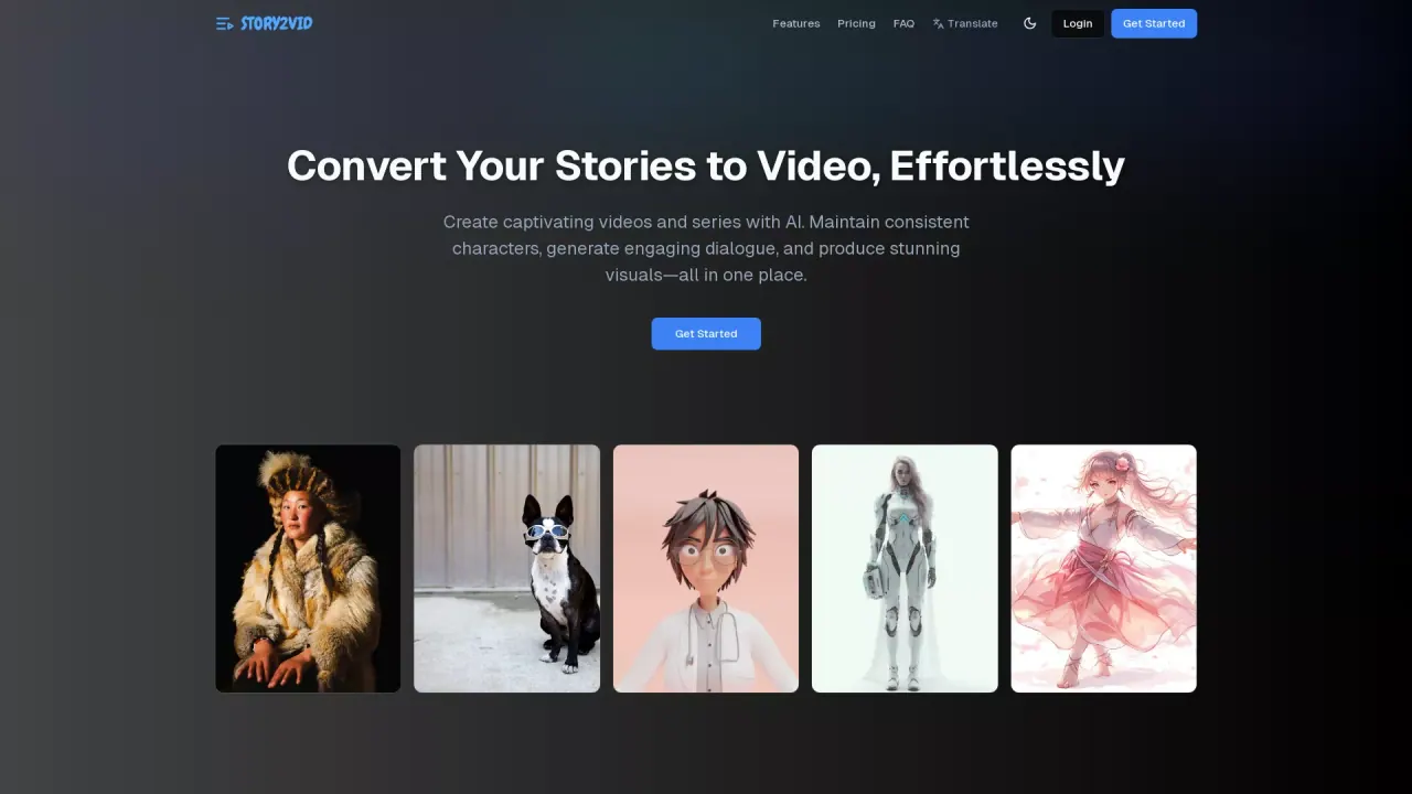 Story2Vid screenshot