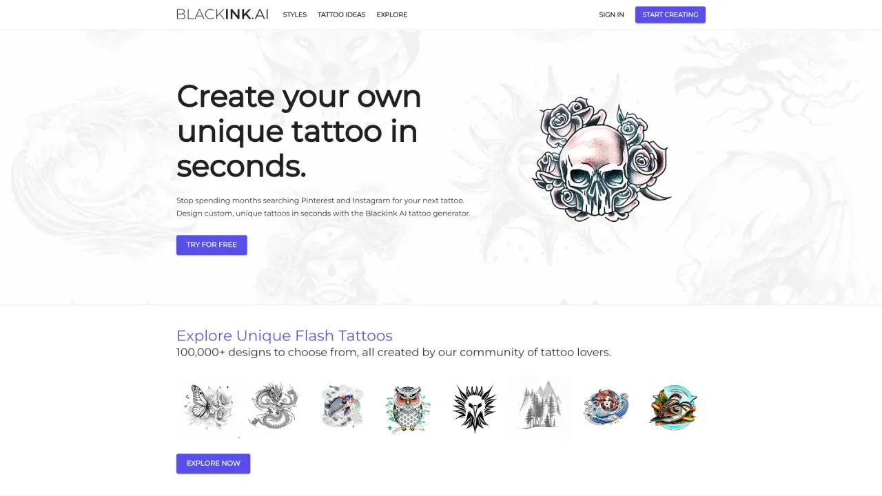 BlackInk screenshot