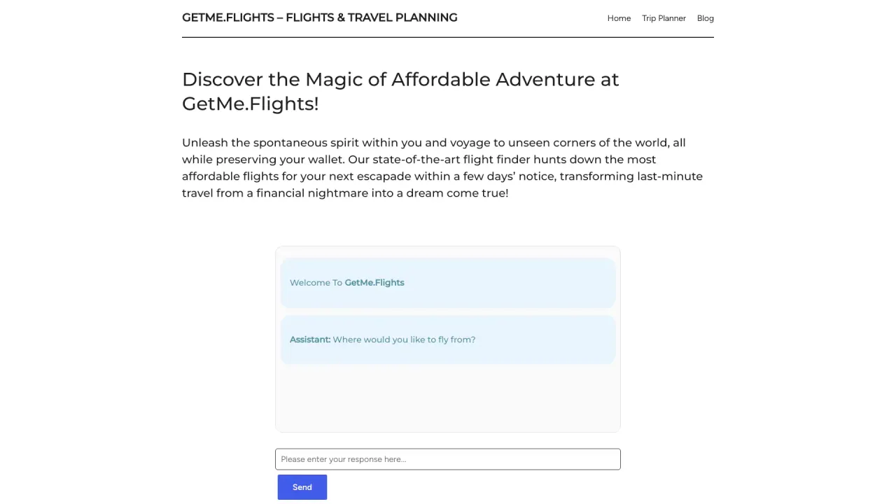 GetMeFlights screenshot