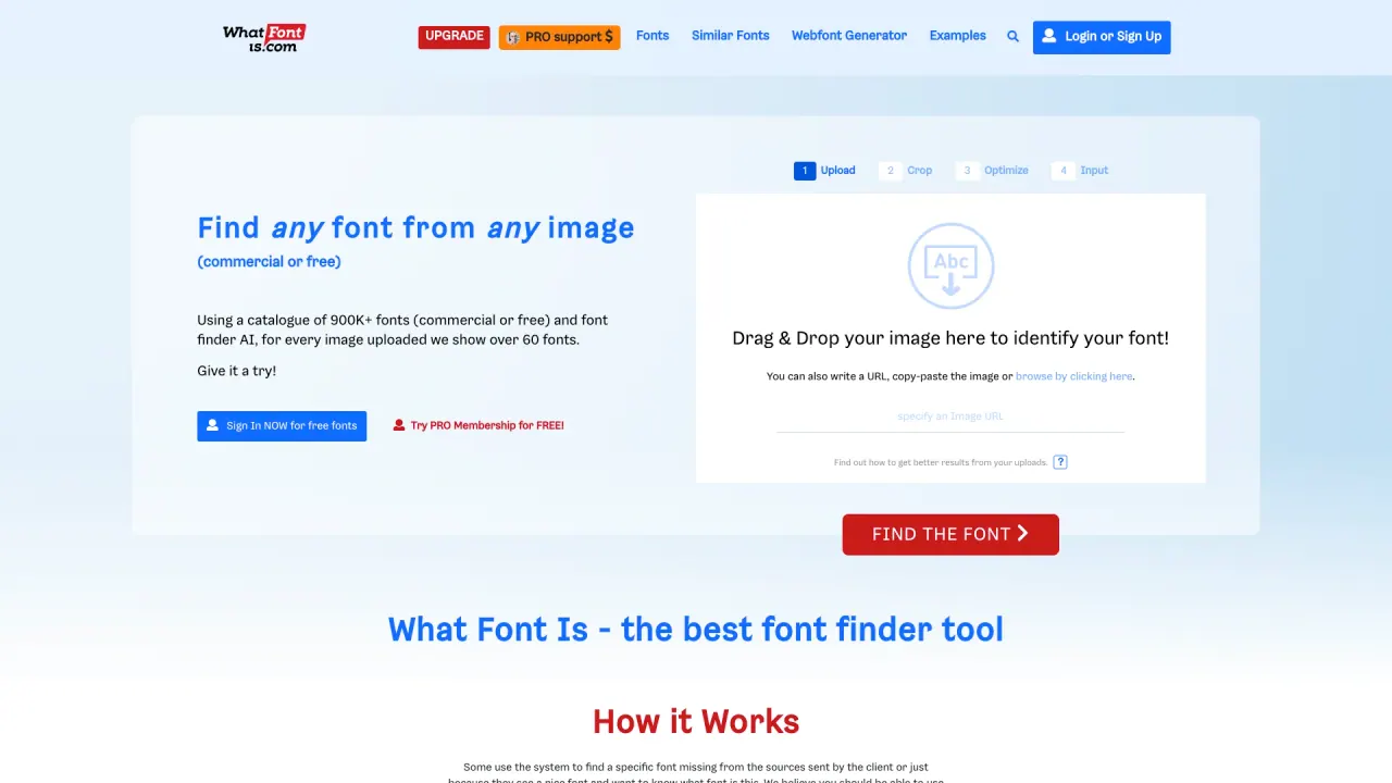 Whatfontis screenshot