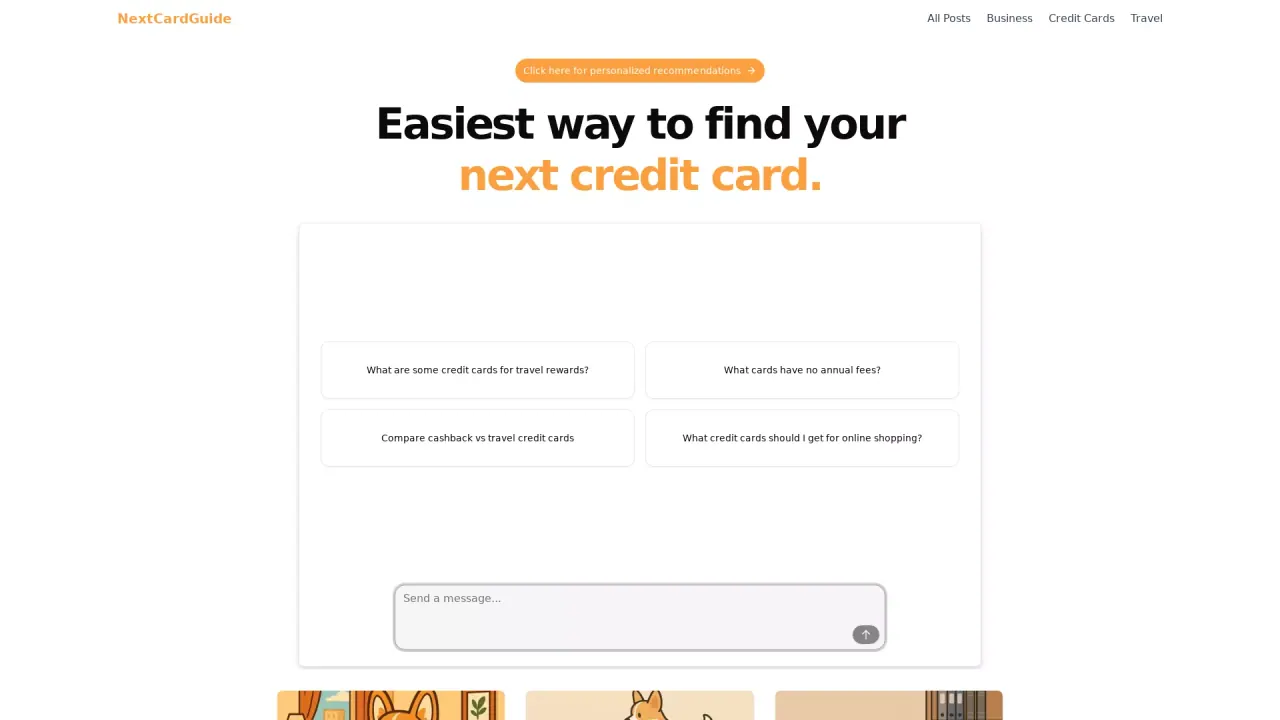 NextCardAI screenshot