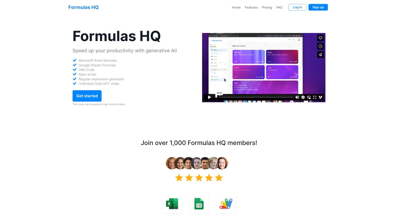 FormulaHQ screenshot