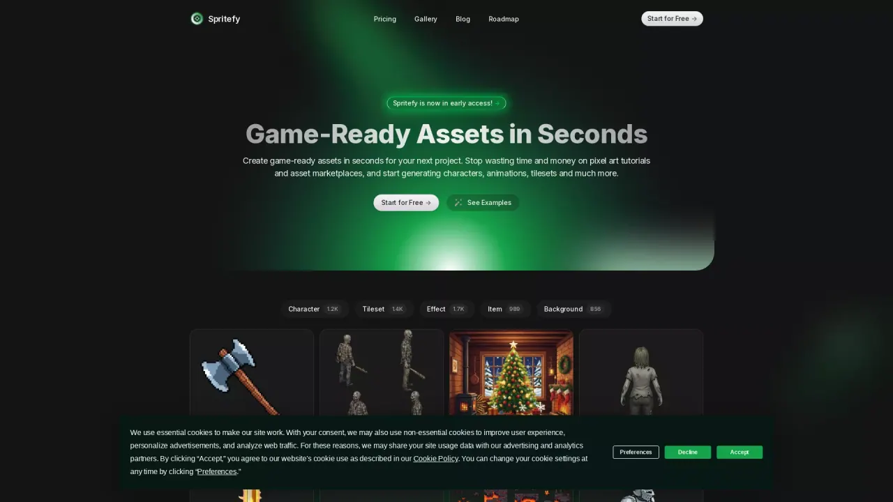 Spritefy screenshot