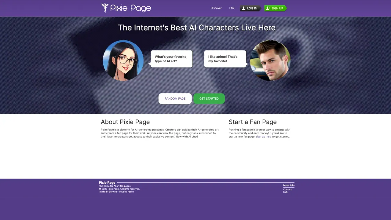 Pixie Page screenshot