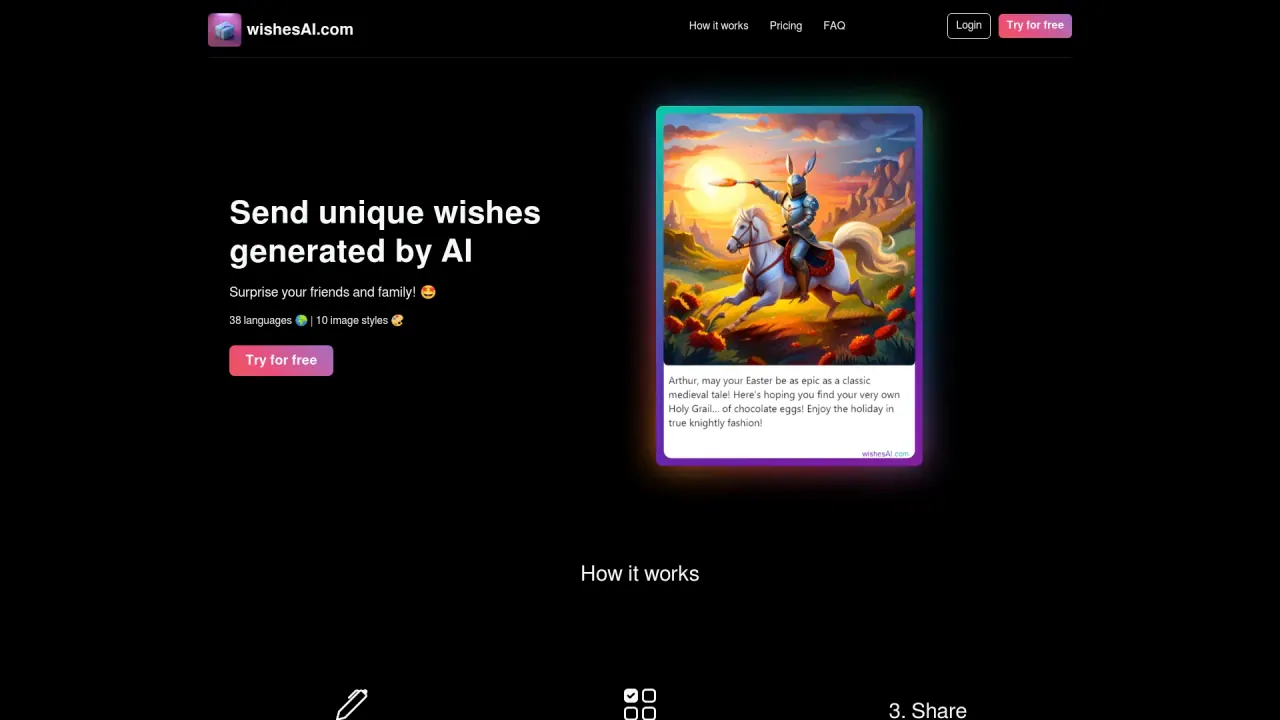 Wishesai screenshot