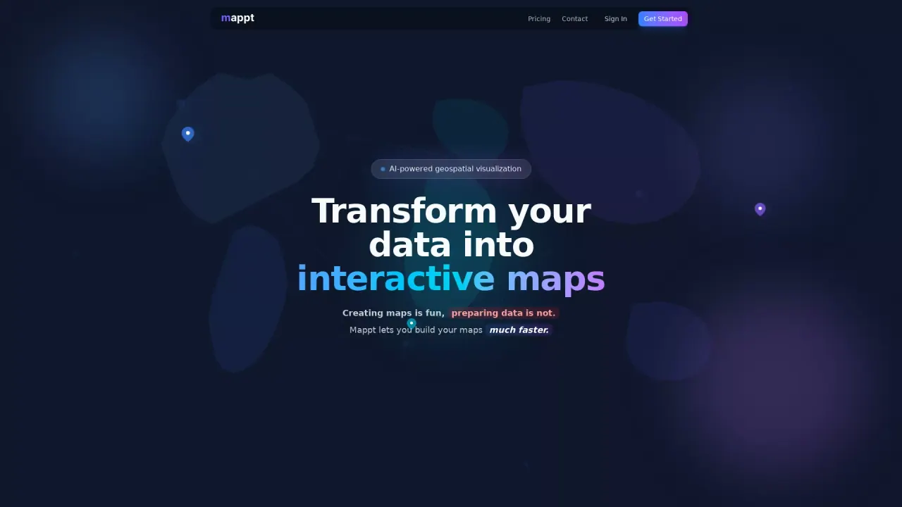 Mappt screenshot