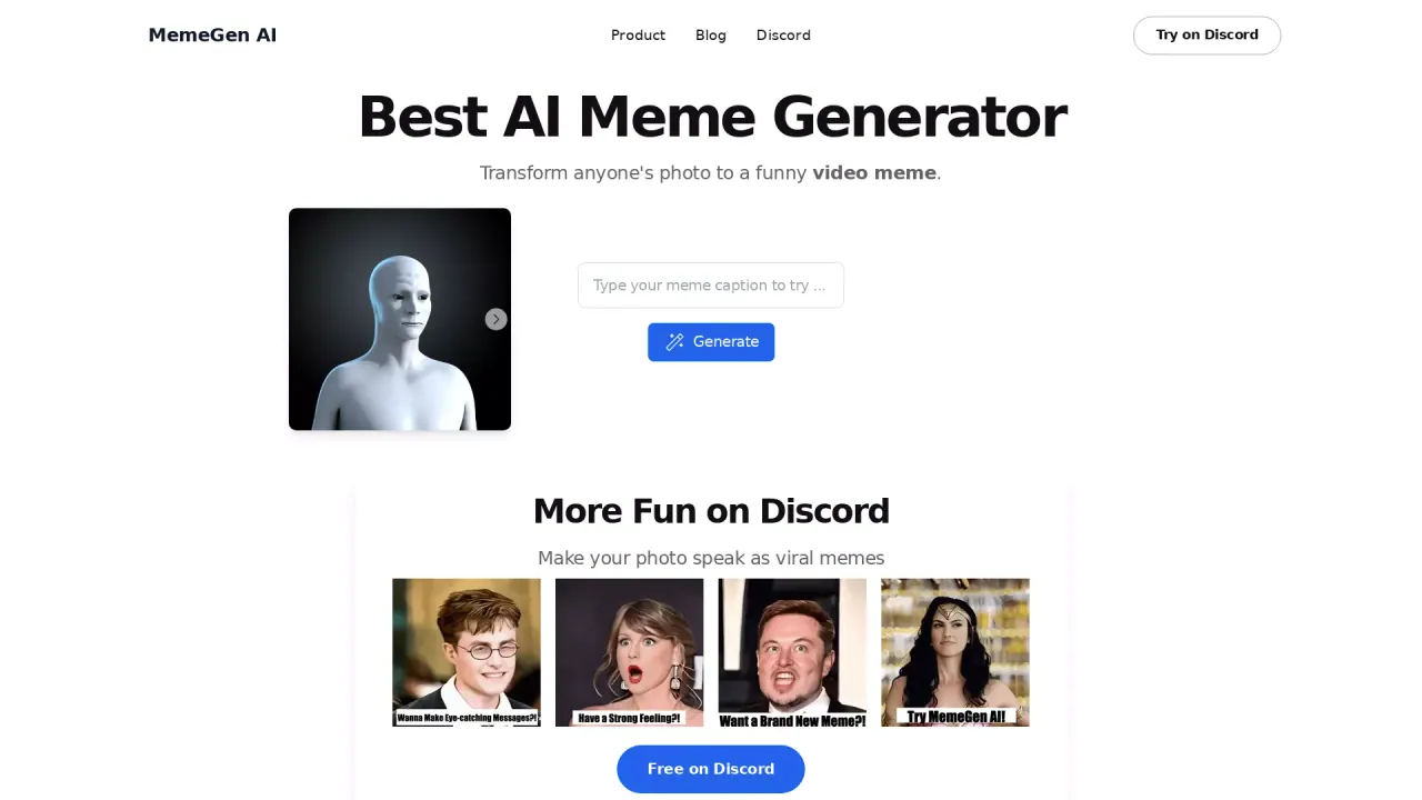 MemeGen AI screenshot