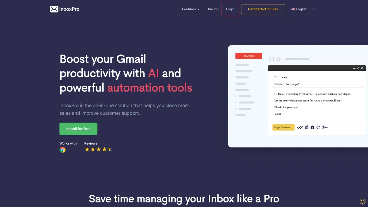 InboxPro screenshot