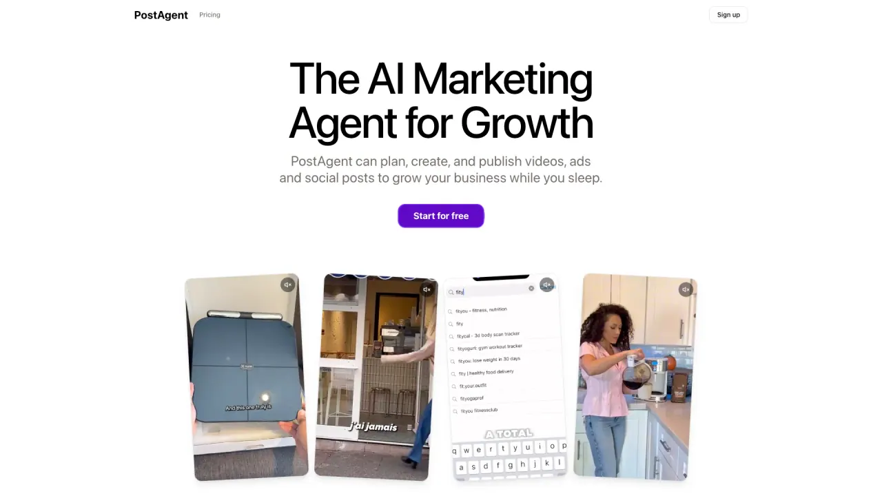 Post Agent screenshot