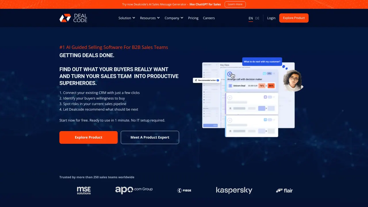 Deal Code screenshot