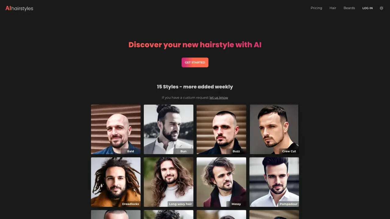 AIHairstyles screenshot