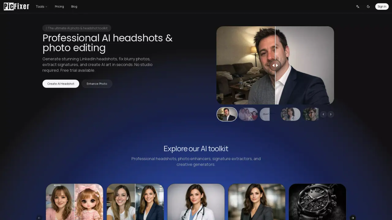 PicFixer screenshot