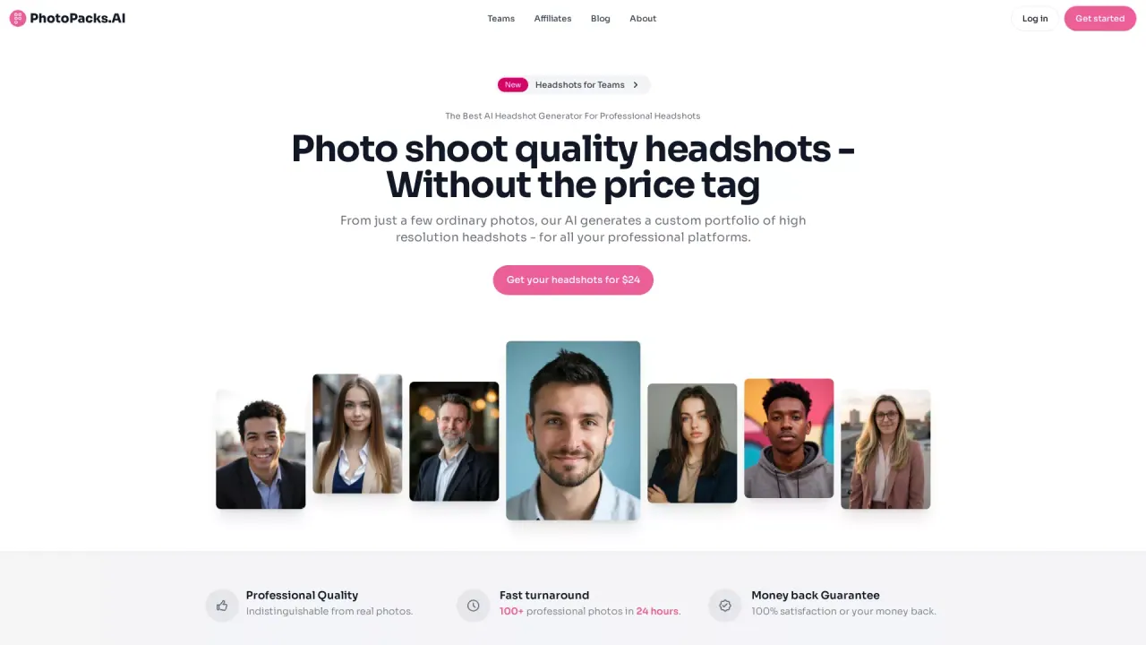 PhotoPacksAI screenshot