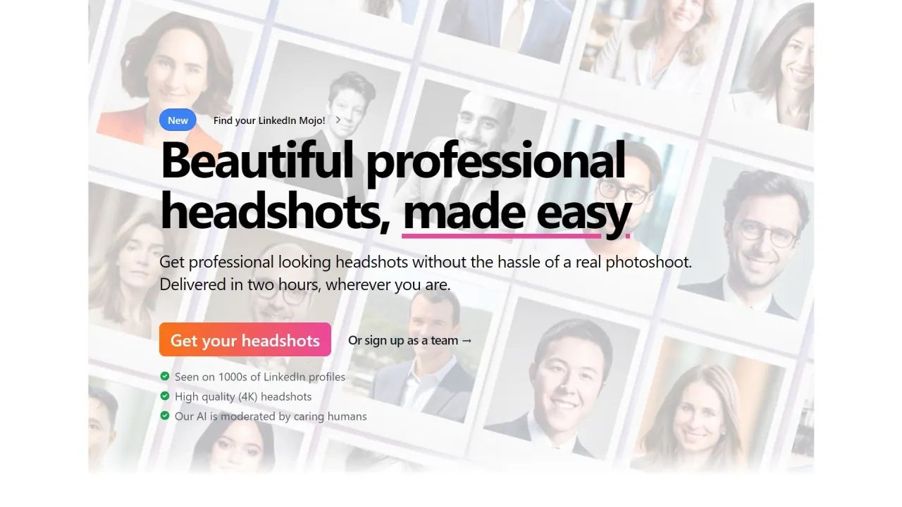 Better Headshots screenshot