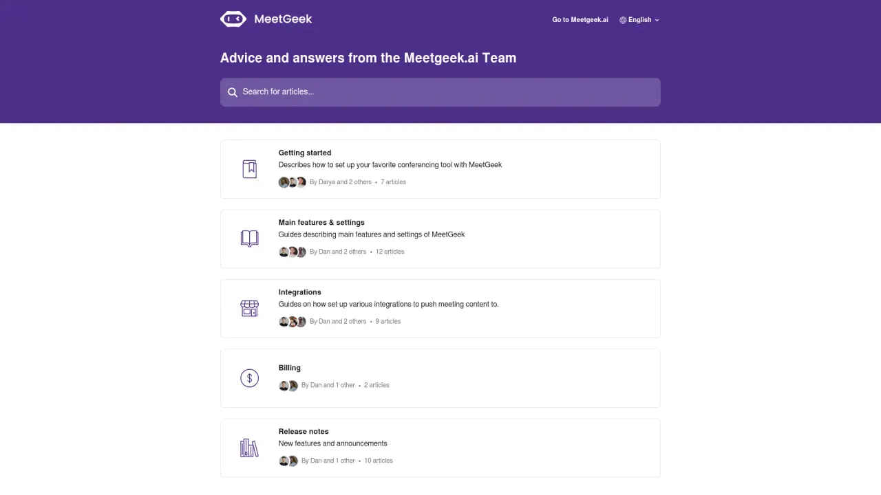 MeetGeekAI screenshot