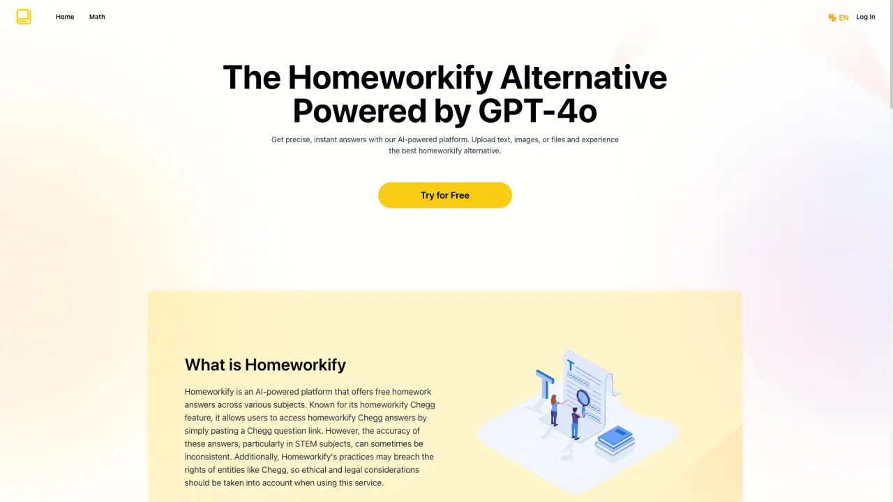 Homeworkify screenshot