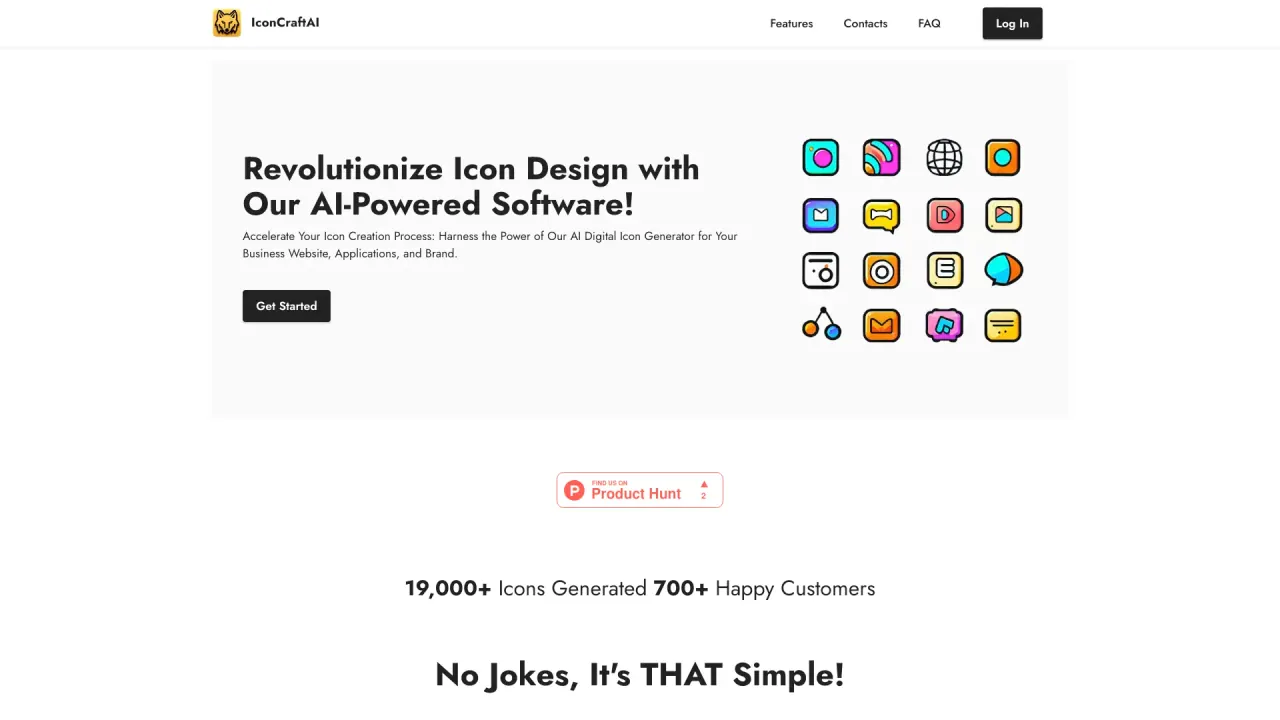 IconcraftAI screenshot