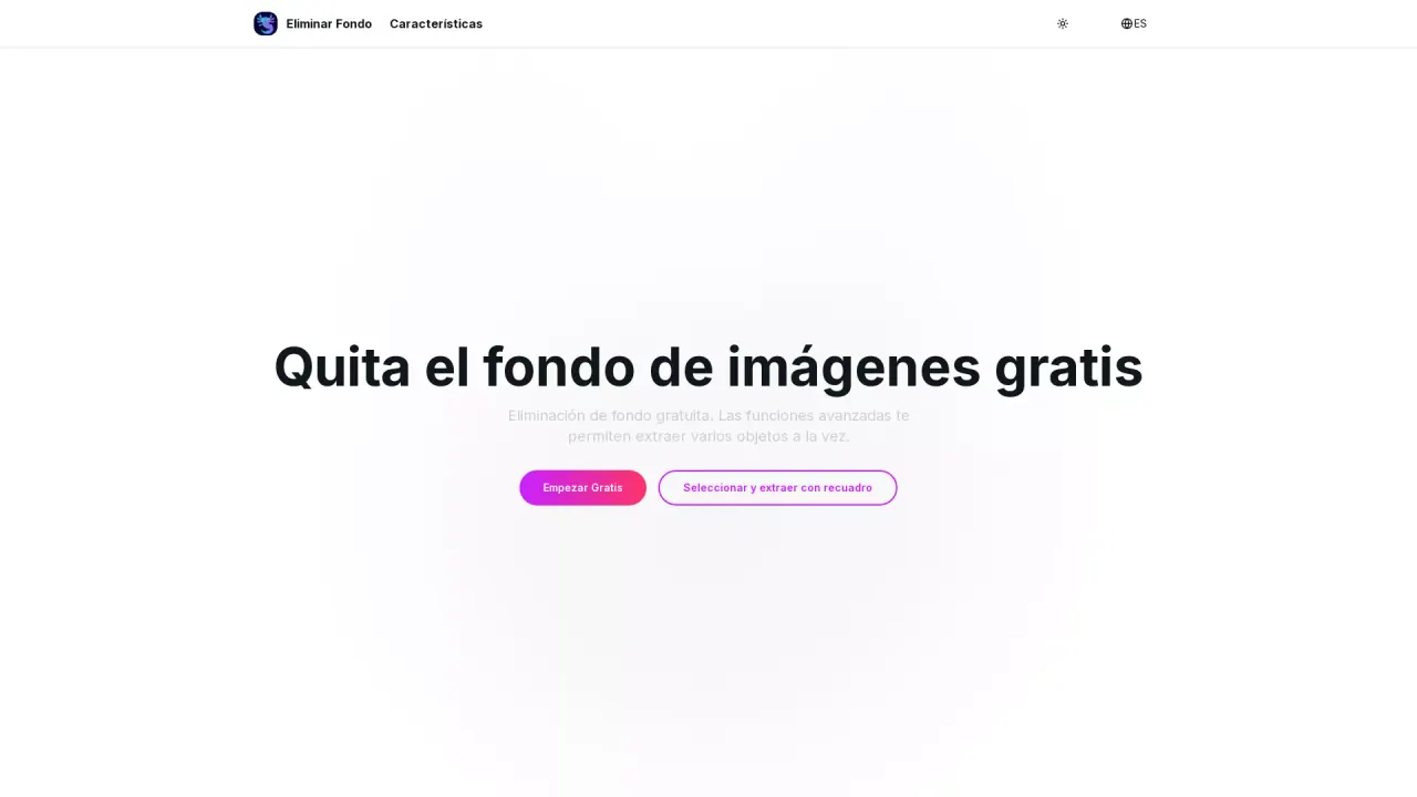 Eliminar Fondo screenshot