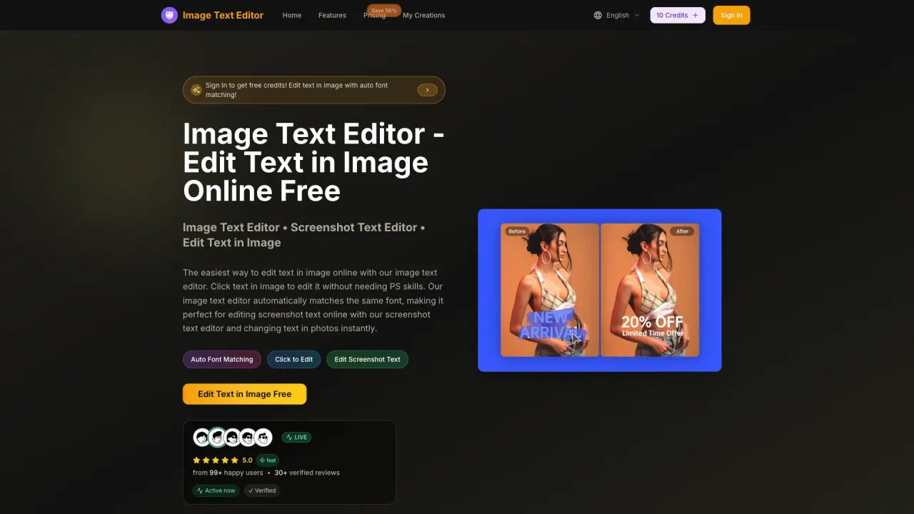 ImageTextEditor screenshot