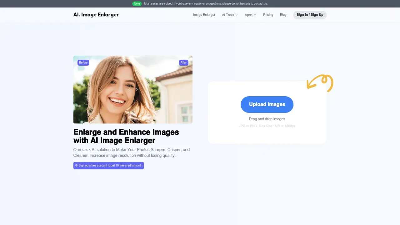 Imglarger screenshot