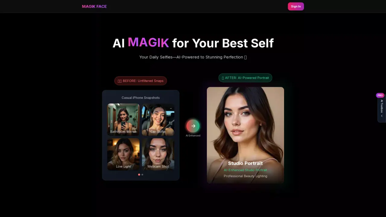 MagikFace screenshot