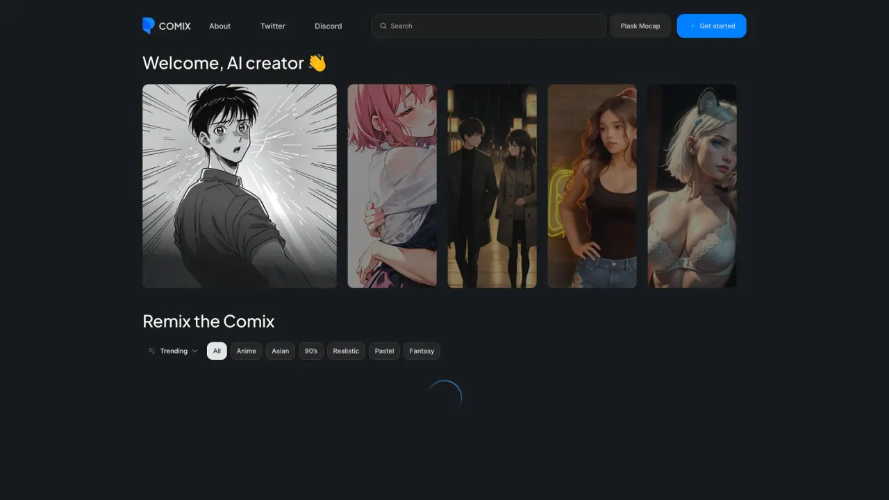 Plask screenshot