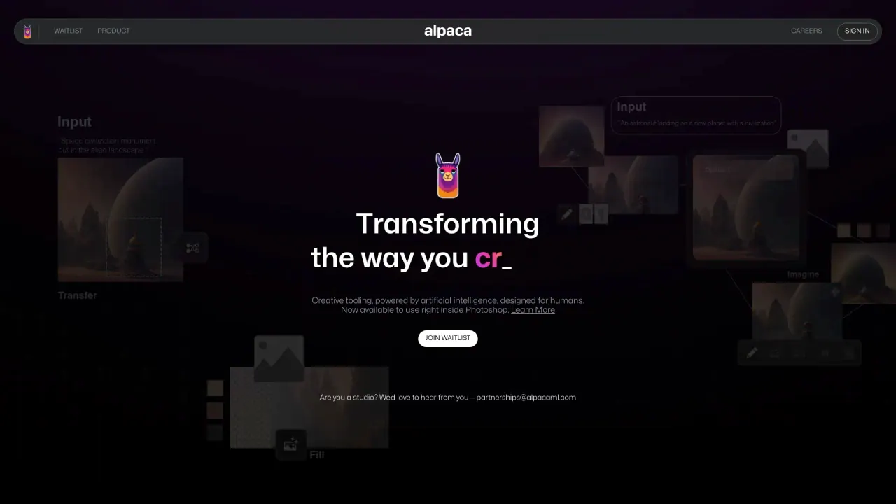Alpaca screenshot