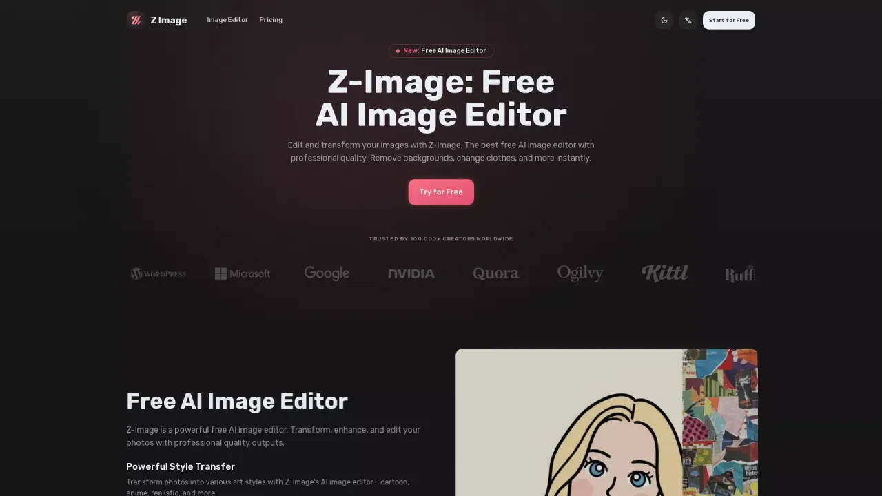 ZImage screenshot