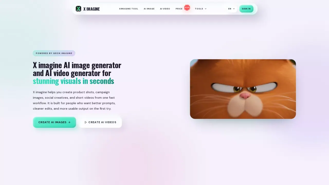 XIMAGINEAI screenshot
