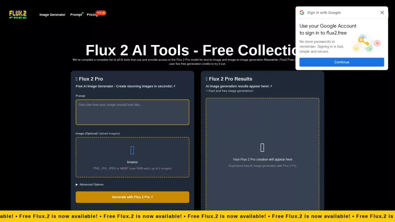 FreeFlux2 screenshot
