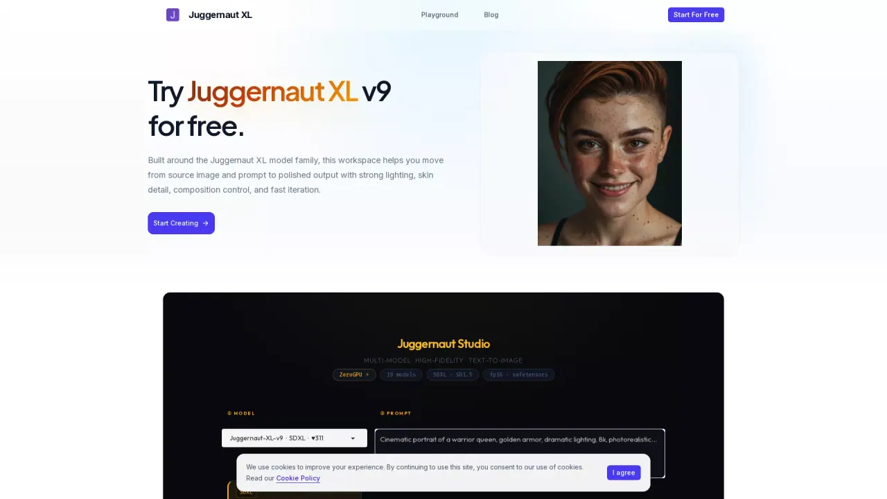 JuggernautXL screenshot
