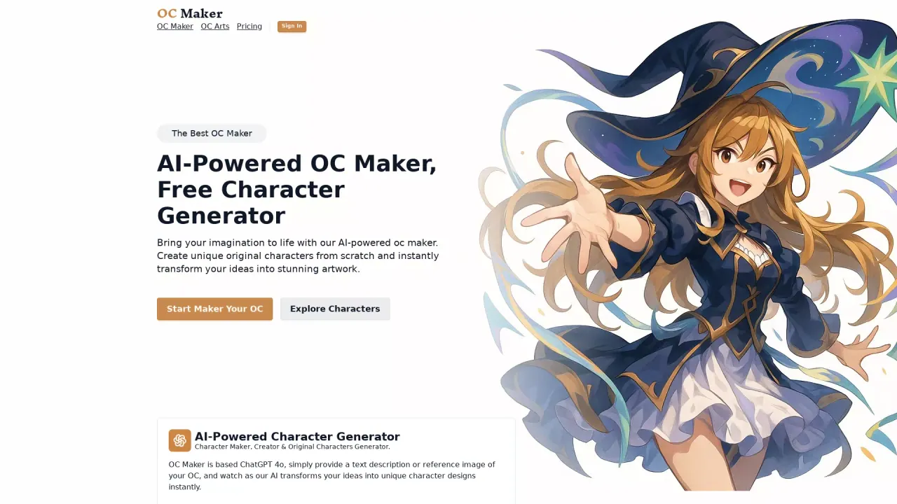 OC Maker screenshot