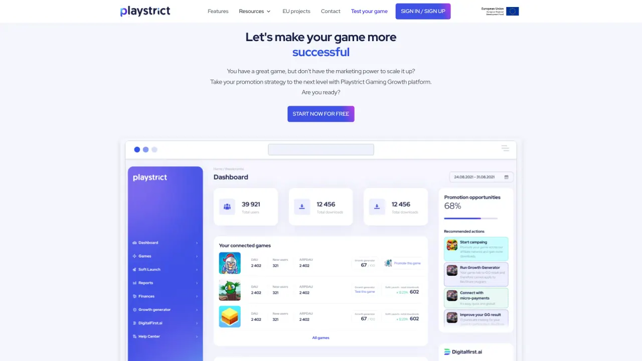 Playstrict screenshot