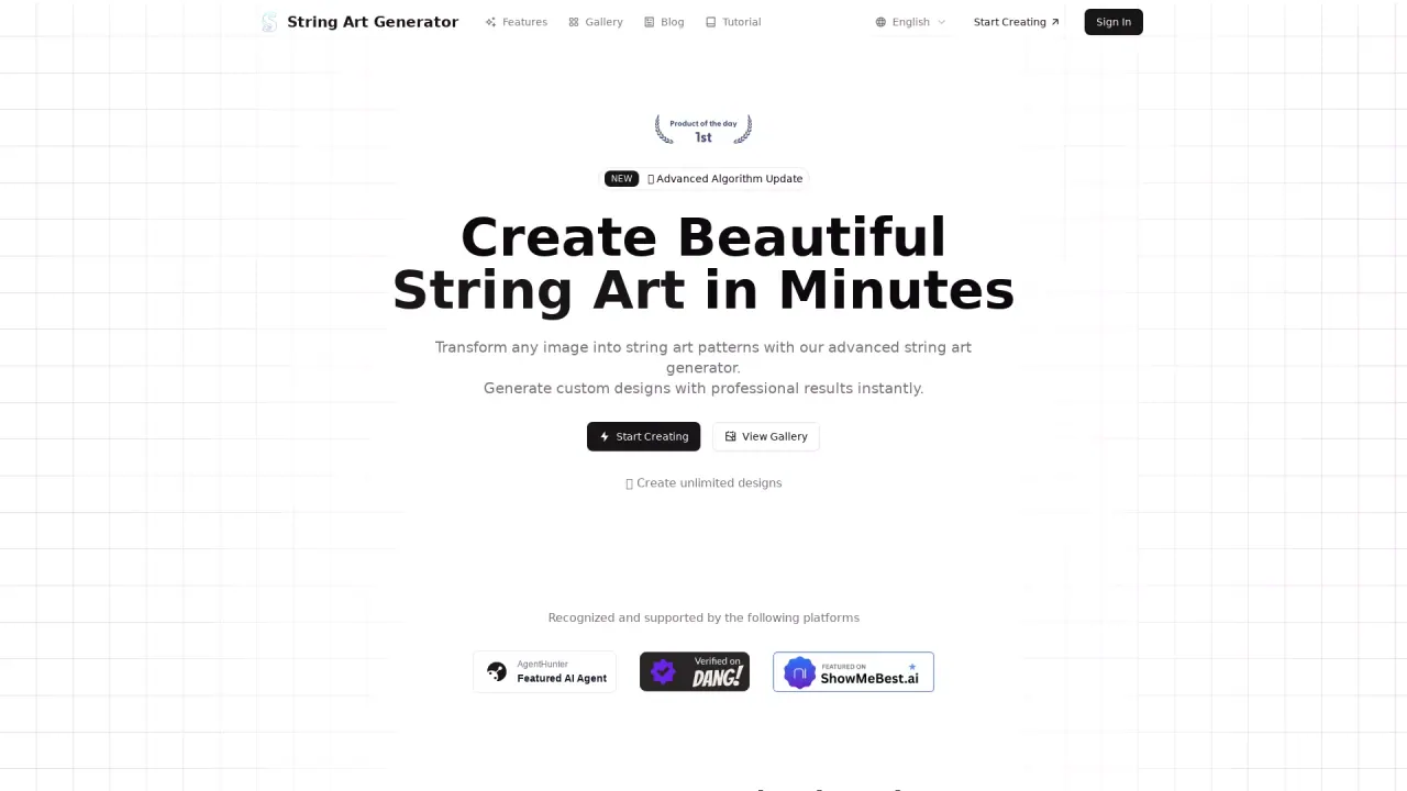 String Art Generator screenshot