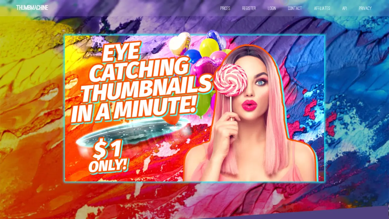 Thumbmachine screenshot