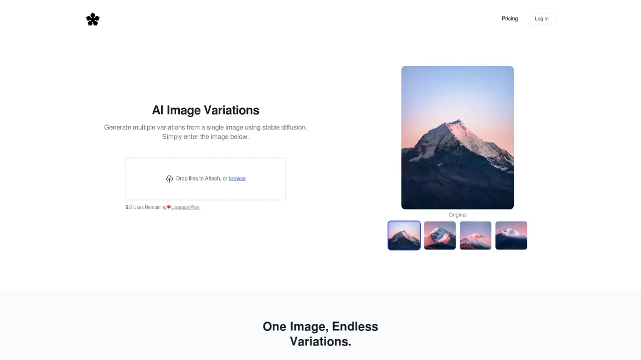 AIImage Variations screenshot