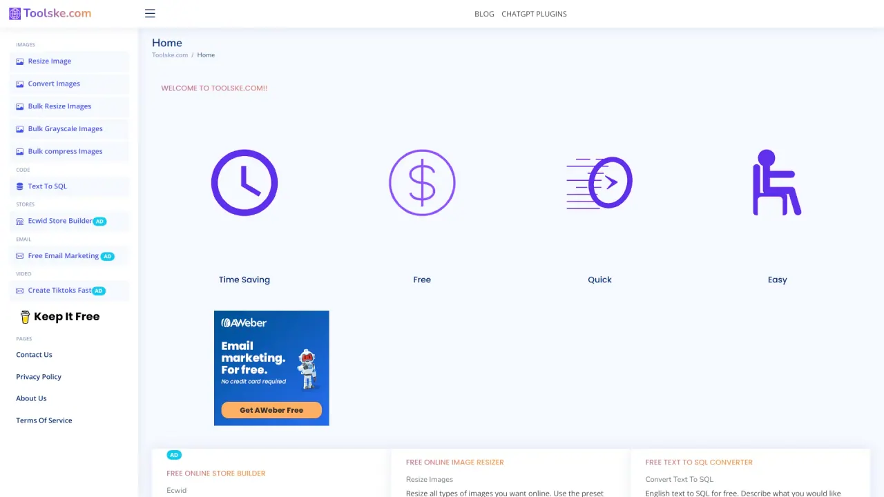 Toolske screenshot