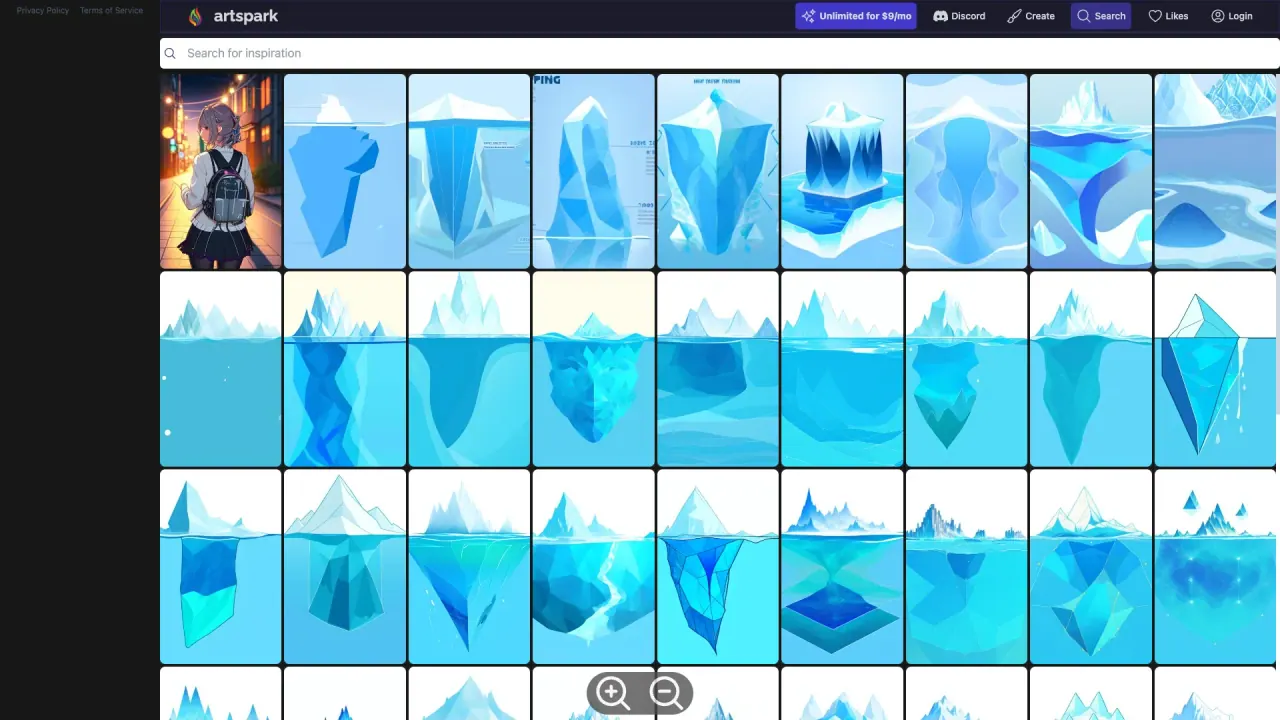 Artspark screenshot