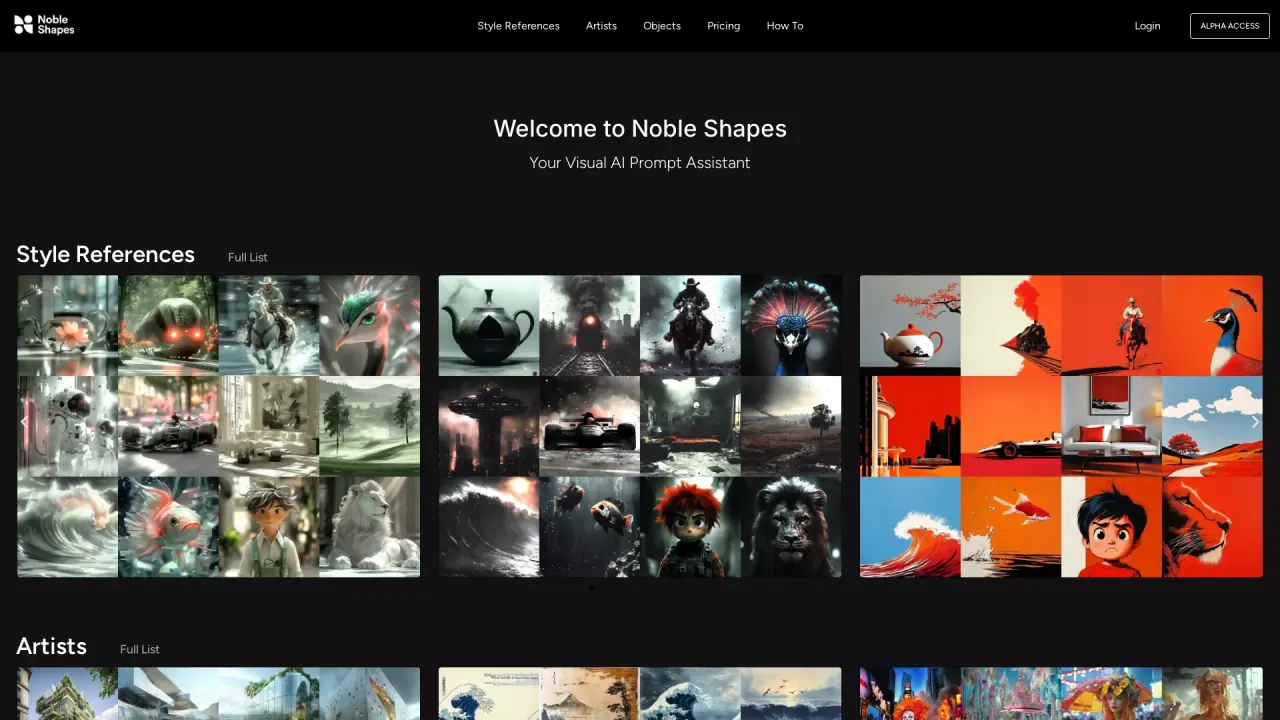 Noble Shapes screenshot