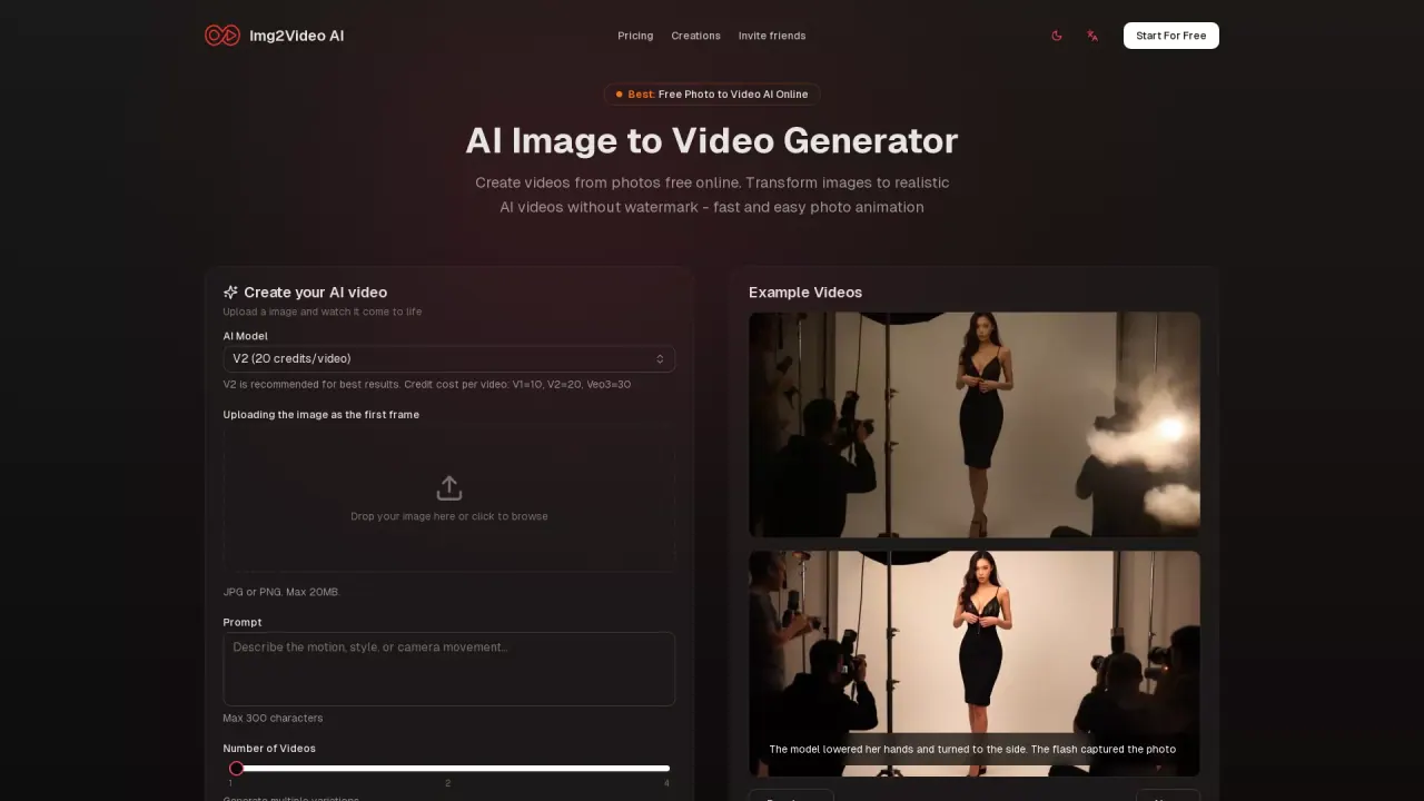 Img2VideoAI screenshot