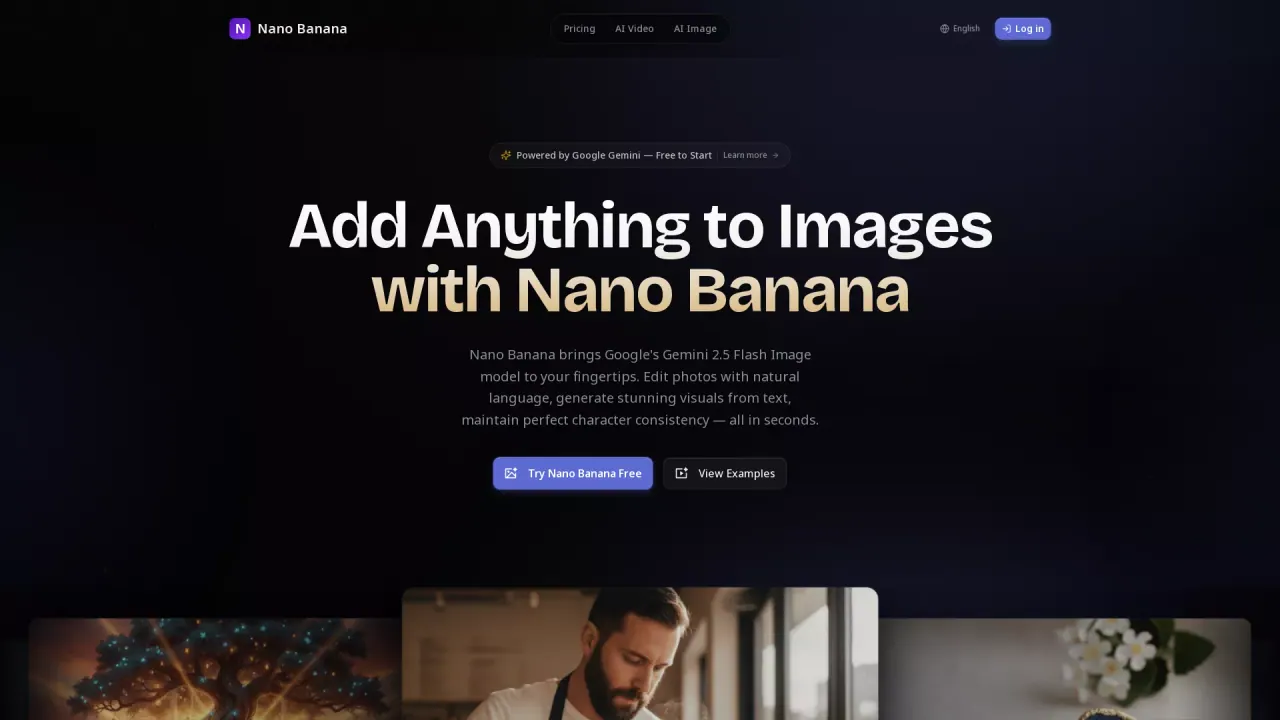 NanoBananaAI screenshot