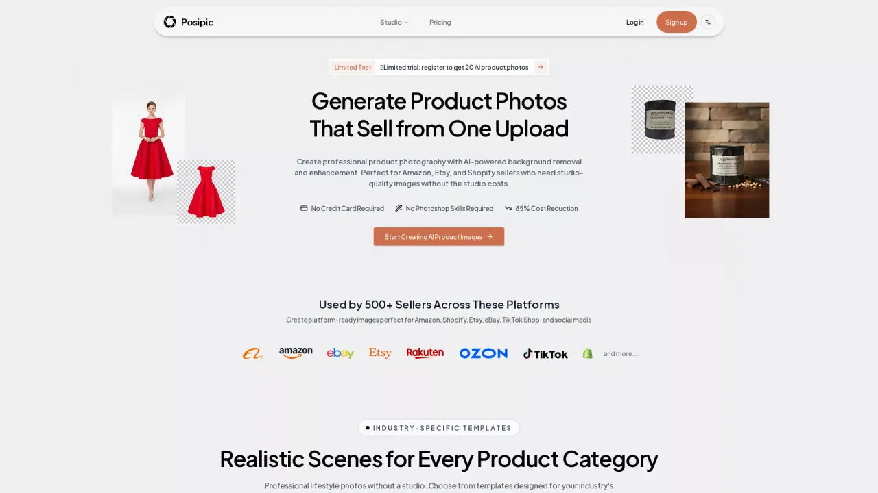 Posipic screenshot